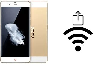 How to generate a Wi-Fi QR code on an ZTE nubia My Prague