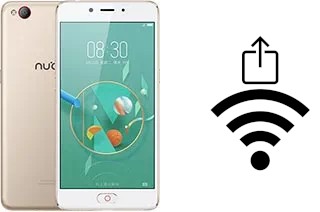 How to generate a QR code with the Wi-Fi password on a ZTE nubia N2