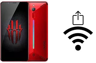 How to generate a QR code with the Wi-Fi password on a ZTE nubia Red Magic