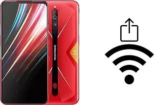 How to generate a Wi-Fi QR code on an ZTE nubia Red Magic 5G