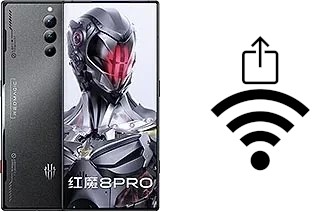 How to generate a Wi-Fi QR code on an ZTE nubia Red Magic 8 Pro