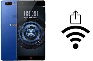 How to generate a QR code with the Wi-Fi password on a ZTE nubia Z17 lite