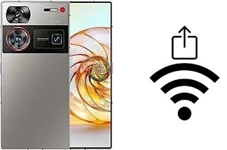 How to generate a QR code with the Wi-Fi password on a ZTE nubia Z60 Ultra