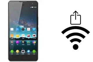 How to generate a QR code with the Wi-Fi password on a ZTE nubia Z7 Max