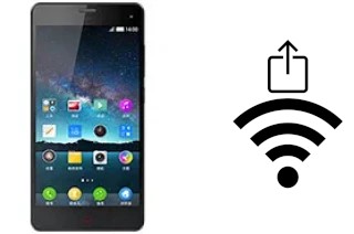 How to generate a QR code with the Wi-Fi password on a ZTE nubia Z7 mini