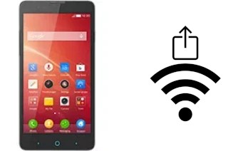 How to generate a Wi-Fi QR code on an ZTE Redbull V5 V9180