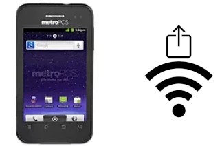 How to generate a QR code with the Wi-Fi password on a ZTE Score M