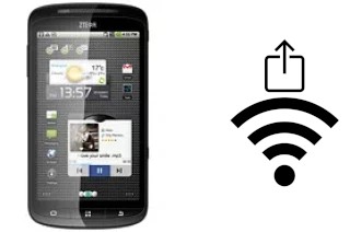 How to generate a QR code with the Wi-Fi password on a ZTE Skate