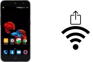 How to generate a QR code with the Wi-Fi password on a ZTE Small Fresh 3