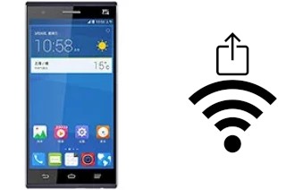 How to generate a QR code with the Wi-Fi password on a ZTE Star 1