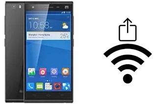 How to generate a QR code with the Wi-Fi password on a ZTE Star 2