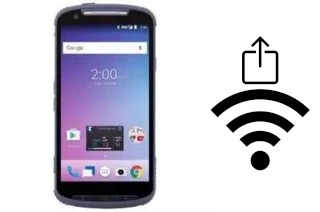 How to generate a QR code with the Wi-Fi password on a ZTE Tough Max 2