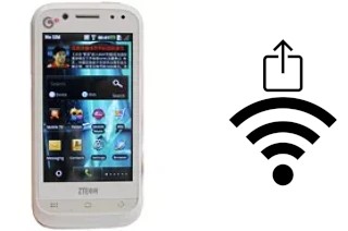 How to generate a QR code with the Wi-Fi password on a ZTE U900