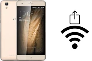 How to generate a Wi-Fi QR code on an ZTE Blade V7 Max