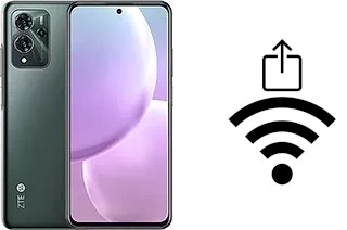 How to generate a Wi-Fi QR code on an ZTE Voyage 20 Pro