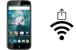 How to generate a QR code with the Wi-Fi password on a ZTE Warp 7