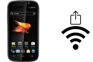 How to generate a QR code with the Wi-Fi password on a ZTE Warp Sequent