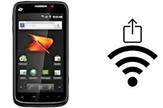 How to generate a QR code with the Wi-Fi password on a ZTE Warp