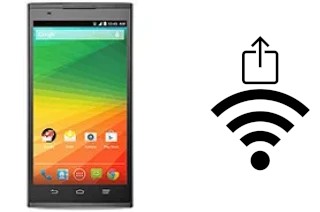 How to generate a QR code with the Wi-Fi password on a ZTE Zmax